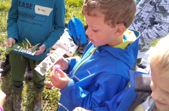 Žáci ze Lhotek bádali v Balinách