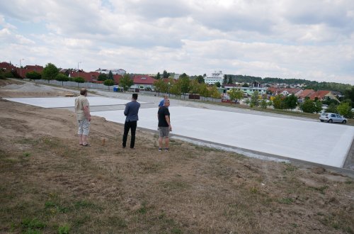 Radní navštívili budované parkourové hřiště a Základní školu Oslavická