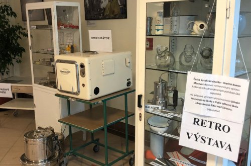 Výstava a změna parkování v novoměstské nemocnici