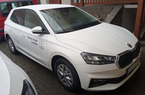 Nové auto v Domácím hospici Vysočina už jezdí