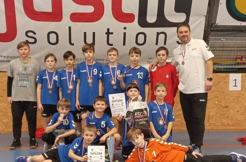 Minižactvo házené se zúčastnilo JUST IT Cupu