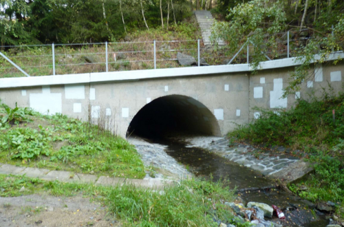 Opravuje se most přes Radslavický potok