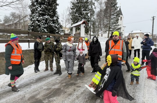 Masopust prošel Hrbovem a Svařenovem