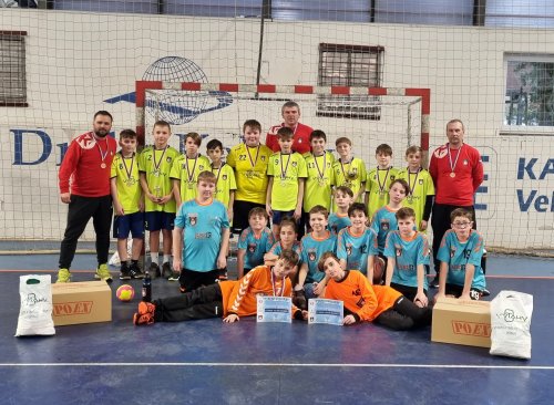 Mladší žáci házené ovládli domácí Zimní pohár 2023