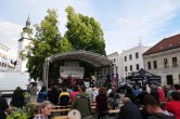 Česko-americká kapela poprvé zahrála na velkomeziříčském náměstí