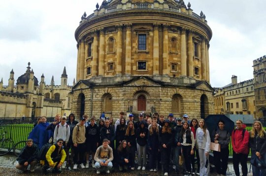 ZŠ Oslavická byla na zájezdu v Anglii