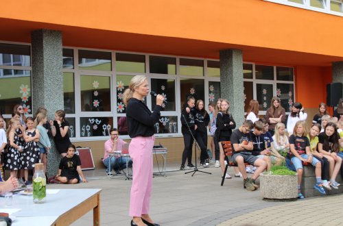 V pátek se uskutečnila taneční soutěž 