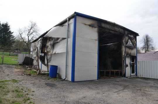 Lidé podpořili vyhořelou dílnu 325 417 korunami