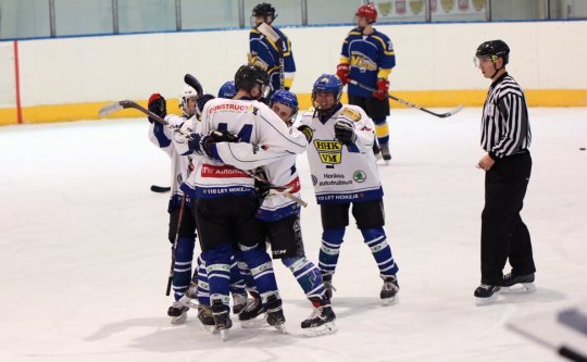 Junioři HHK porazili jindřichohradecký Vajgar