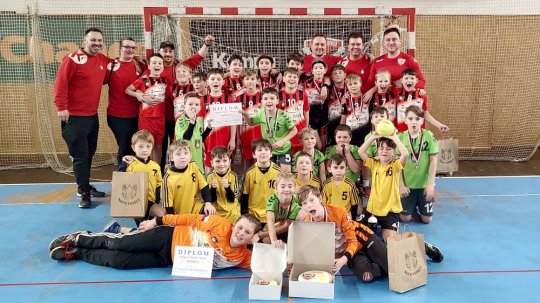 Minižáci házené ovládli turnaj v Novém Veselí
