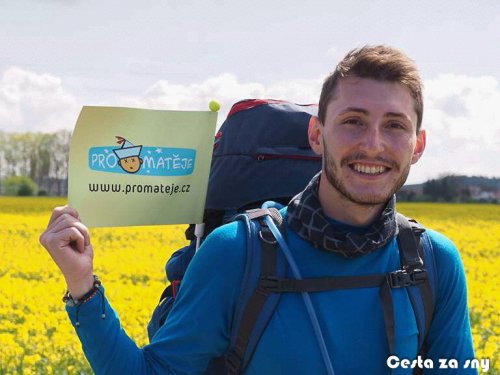 Projekt Pěšky pro Matěje lidé sledují a pomáhají, hodnotí Václav Malinský