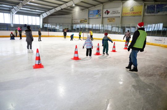 Vánoční bruslení mělo velký úspěch