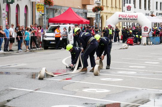 Náměstí zaplní hasičská technika