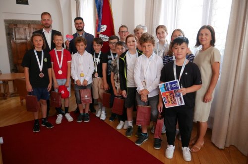 Starosta přijal úspěšné vybíjenkáře 