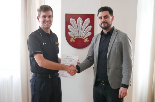 Proběhlo slavnostní předání funkcí