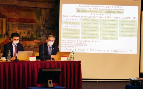 Velkomeziříčští zastupitelé nepodpořili rozpočet. V roce 2022 se začne hospodařit podle rozpočtového provizoria