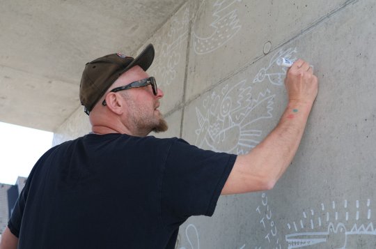 Sluneční se chystá přivítat první děti. Zdobí ji originální kresby Rudolfa Brančovského