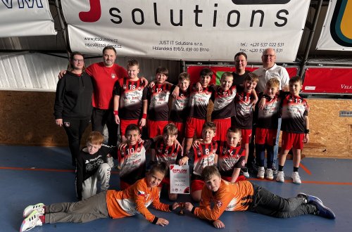 Turnaj minižáků házené JUST IT Cup nabídl skvělou podívanou