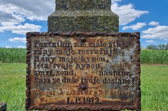 Dolní Radslavice: Baštářův kříž