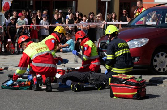 Záchranáři se předvedou v akci