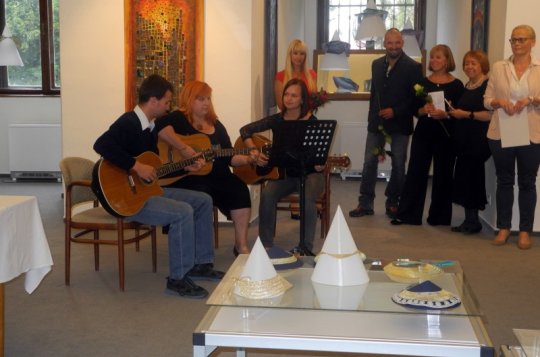 Pondělní podvečer v muzeu patřil rodinné sešlosti výtvarníků