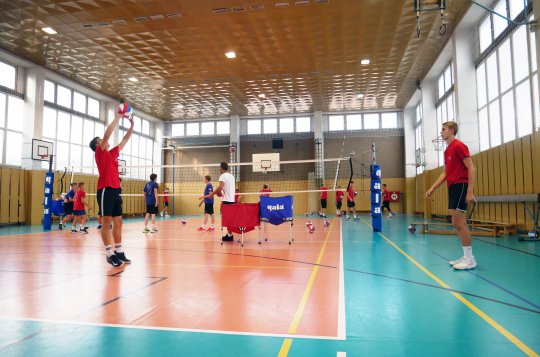 Meziříčí má volejbalisty z jiných krajů, nejen kadeti bydlí na internátu