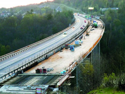 Dálnice bude širší o jeden a půl metru. Úsekové měření přispívá do městské kasy
