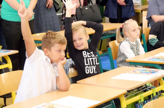 Poprvé ve škole, to je velká událost