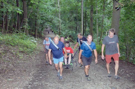 Vozíčkář Radek zdolal Milešovku i Říp