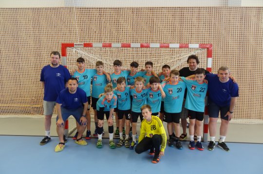 Mladší žáci se umístili těsně čtvrtí na MČR v Házenkářském desetiboji