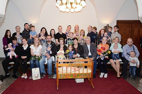 Na radnici přivítali nové občánky