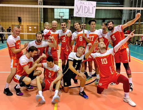 Volejbalisté ukončili sezónu na 8. místě