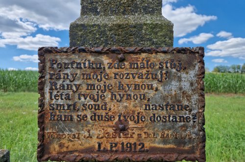 Dolní Radslavice: Baštářův kříž