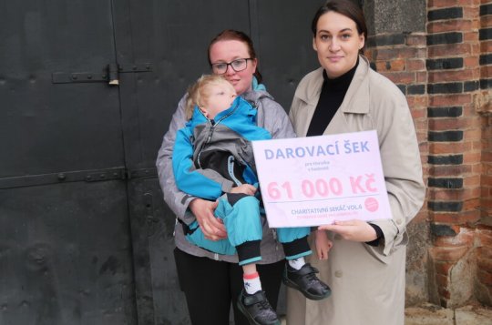 Výtěžek ze sekáče dostal Honzík