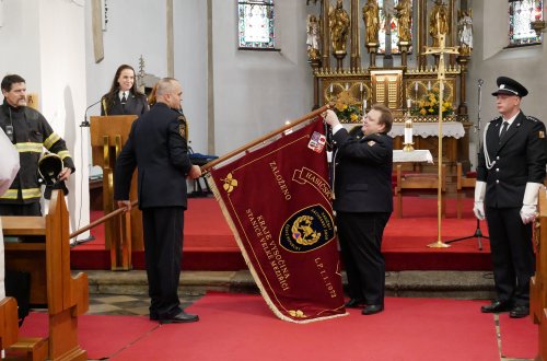 Profesionální hasiči ve Velkém Meziříčí oslavili 50 let od svého vzniku