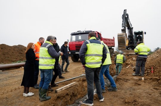 Síťování pozemků na Hliništích pokračuje