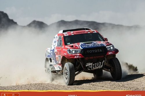 Posádka Ouředníček-Křípal musela v první dakarské etapě hrát ruskou ruletu kvůli defektům 