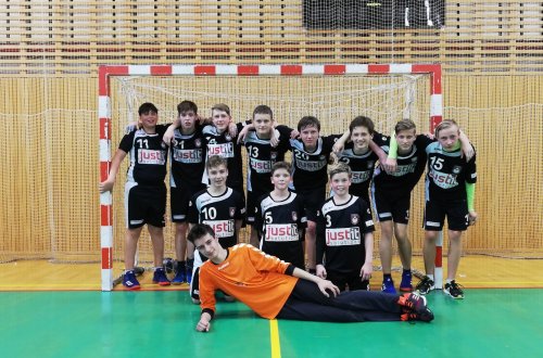 Starším žákům házené se v Žákovské lize dařilo