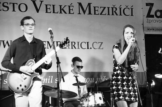 Na závěr kulturního léta zahrály skupiny D.N.A Brno, The Shots a Vojenská hudba 