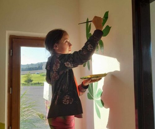 Z autobusové čekárny je malovaná knihobudka