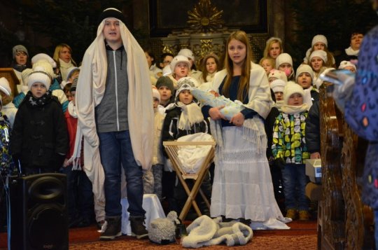Adventní koncert v Tasově byl prolnut biblickým příběhem