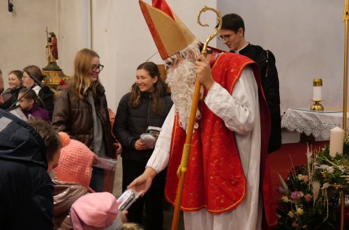 Kostel navštívil osobně jeho patron