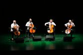 Čtveřice Cello Republic poučila žáky o hudebních nástrojích