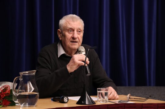 Libor Smejkal slavil narozeniny promítáním svých filmů