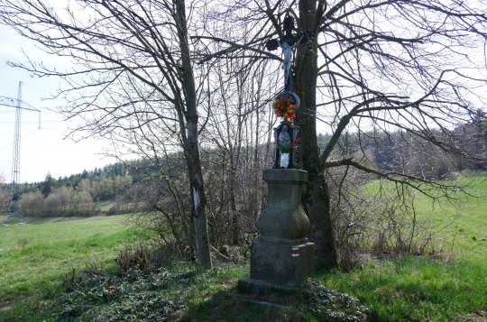 Lhotky: Slabův kříž