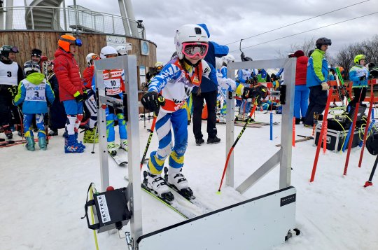 Závody na Fajtově kopci proběhly i přes nepřízeň počasí