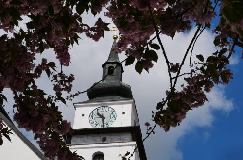 Věž kostela láká na výstavu i na výhled