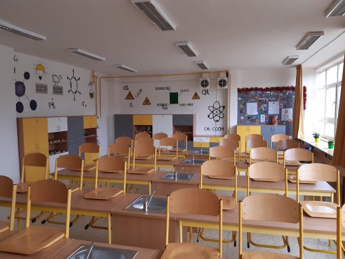 Učebna chemie prošla opravou