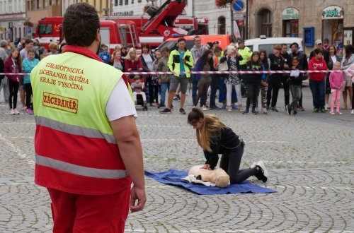 Náměstí zaplní zásahová technika