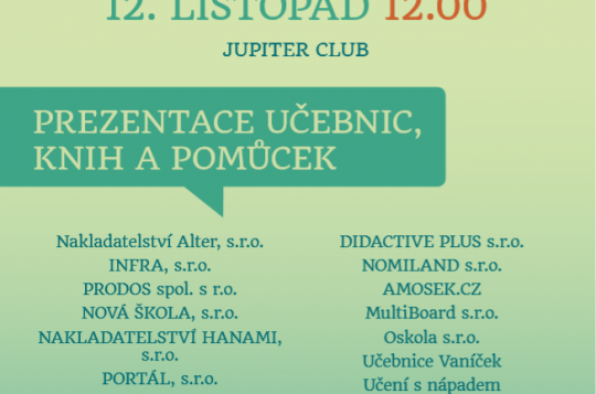 Střední školy se představí žákům